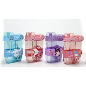 My Melody Çift Bölmeli Pipetli Matara & Suluk Alk5106