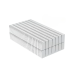 10 Adet 15x10x1.5 Mm Köşeli Neodyum Mıknatıs N35 Magnet Dayanıklı Nikel Kaplama