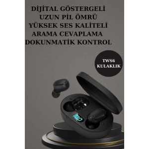 Nabız Ölçer Hediye Bileklikli Akıllı Saat Ve Dijital Göstergeli Bluetooth Kulaklık Çoklu Şarj Girişi