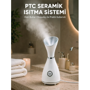 Nano İyonik Cilt Bakım Buhar Makinesi Ptc Isıtma Sistemli