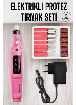 Nasır Temizleyici Manikür Pedikür Seti Elektrikli Usb Girişli