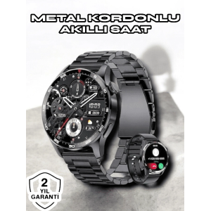 Nfc Ve Kablosuz Şarjlı Akıllı Saat Ekg, Nabız & Spor Modları İle İos Ve Android Uyumlu