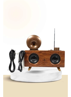 Nostaljik Radyo Bluetooth Bağlantılı Şarjlı Yüksek Ses Kaliteli