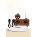 Nostaljik Radyo Bluetooth Bağlantılı Şarjlı Yüksek Ses Kaliteli