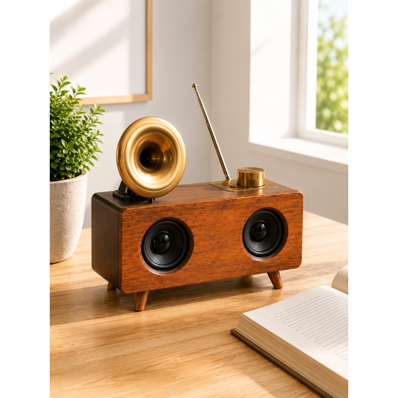 Nostaljik Radyo Bluetooth Bağlantılı Şarjlı Yüksek Ses Kaliteli Yeni Nesil Nostaljik Radyo Bluetooth Bağlantılı Şarjlı Yüksek Ses Kaliteli Yeni Nesil