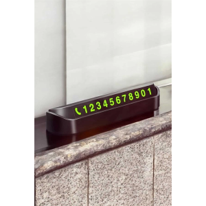 Numaralık Araç İçi Araba Araç Park Numaratör Telefon Numarası Yazma
