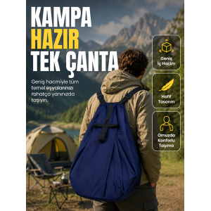 Okul İş Seyahat Kamp Ve Günlük Kullanım İçin Çok Amaçlı Taşıma Çantası