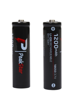 Orjinal 3.7 V 1200 Mah Şarj Edilebilir 18650 Turbo Model Li-ion Şarjlı Pil