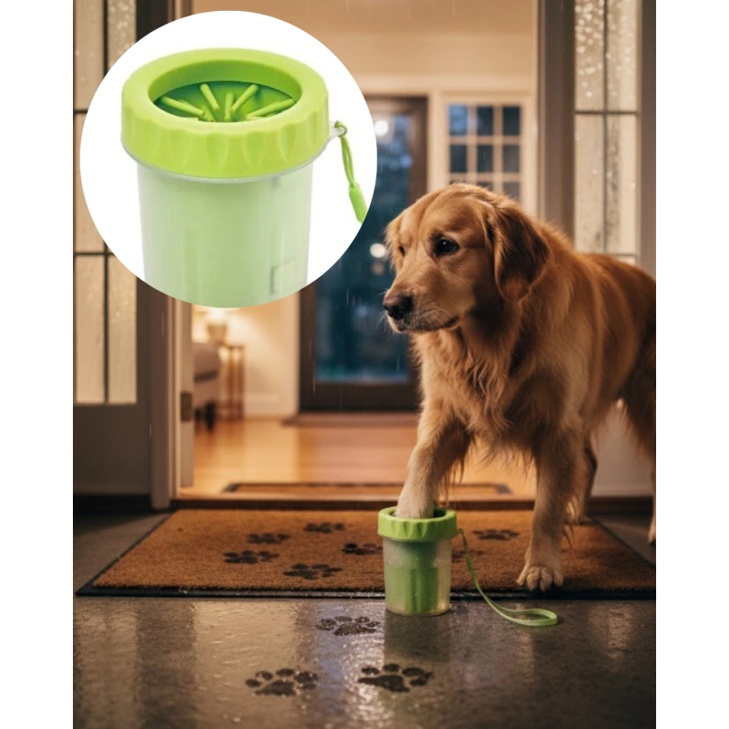 Orta Ve Büyük Irk Köpekler İçin Pati Yıkama Kabı Pratik Hijyen Çözümü Orta Ve Büyük Irk Köpekler İçin Pati Yıkama Kabı Pratik Hijyen Çözümü