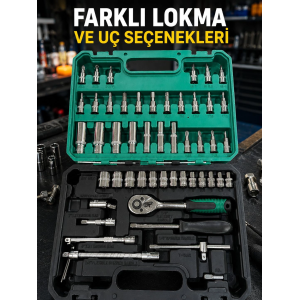 Taşıma Çantalı 53 Parça Tamir Takımı