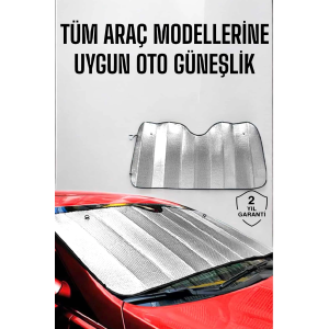 Oto Güneşlik Tüm Araç Tiplerine Uygun Isı Önleyici