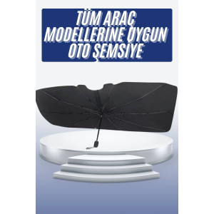 Oto Ön Cam Güneşliği Otomatik Katlanabilir Gölgelik Oto Cam Şemsiye