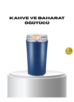 Otomatik Kahve Ve Baharat Öğütücü Paslanmaz Çelik Yedek Bıçaklı