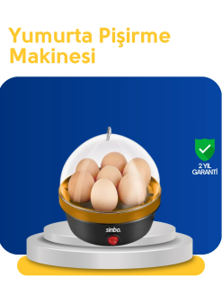 Otomatik Kapanma Özellikli Yumurta Pişirme Makinesi 7 Kapasiteli