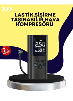 Otomatik Kapanmalı Dijital Lastik Şişirme Pompası