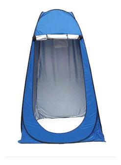 Otomatik Wc Portatif Giyinme Çadırı 120x120x190 Cm Mavi