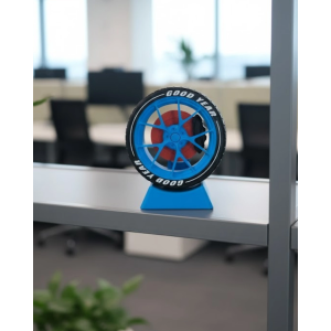 Otomobil Jant Görünümlü Masa Üstü Ofis Süsü