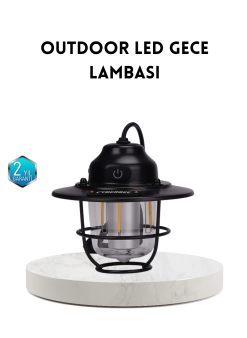Outdoor Retro Kamp Işığı Uzun Ömürlü Pil Taşınabilir Suya Dayanıklı