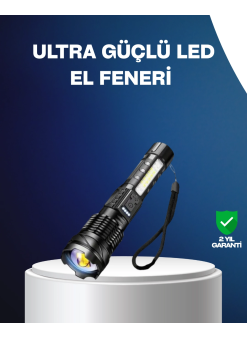 Outdoor Ve Acil Durum İçin Güçlü Led El Feneri