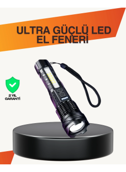 Outdoor Ve Acil Durum İçin Güçlü Led El Feneri