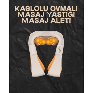 Ovmalı Isıtmalı Elektrikli Masaj Aleti – Boyun, Sırt, Bel, Omuz Ve Bacak İçin Profesyonel Masaj Aleti