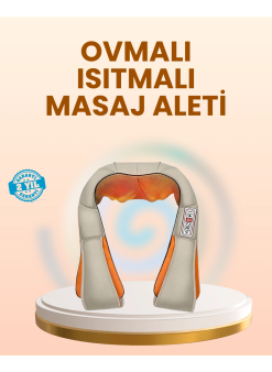 Ovmalı Isıtmalı Masaj Aleti Boyun Omuz Bel Ve Ayak İçin Rahatlatıcı Etki