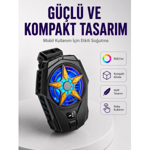 Oyun Performansı İçin Profesyonel Telefon Soğutucu Yeni Nesil