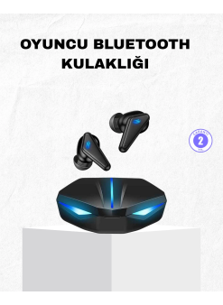 Bluetooth Kulaklık Tam Kablosuz Stereo Led Işıklı