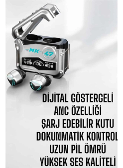 Kulaklığı Bluetooth Bağlantılı Anc Özelliği 5.0 Bluetooth