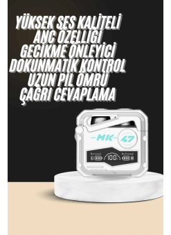 Kulaklığı Yeni Mekanik Kablosuz Kulaklık İos Android Uyumlu