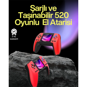 P5 Retro Gamepad – 520 Klasik Oyunlu Tak-çalıştır Mini Konsol