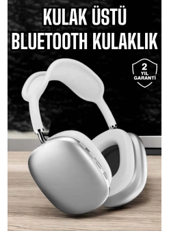 P9 Air Max Kablosuz 5.0 Mikrofonlu Bluetooth Kulaklık Beyaz Yüksek Ses Kaliteli
