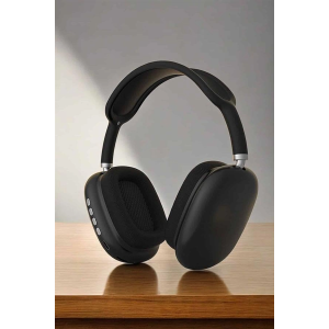 P9 Plus Kulaklık Siyah Bluetooth Bağlantılı Kulak Üstü Kablosuz Anc Özelliği