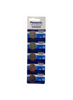Panasonic Cr2025 3v Lityum Bios Baskül Terazi Pili 5’li Kartela 5 Adet