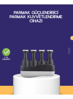 Parmak Güçlendirme Egzersiz Aleti Ayarlanabilir Direnç