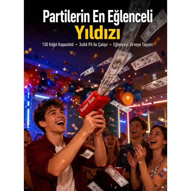 Partiler Ve Sosyal Medya İçerikleri İçin Etkili Kâğıt Atma Oyuncağı Yeni Nesil Partiler Ve Sosyal Medya İçerikleri İçin Etkili Kâğıt Atma Oyuncağı Yeni Nesil