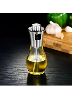 Paslanmaz Çelik Başlıklı Cam Spray Yağdanlık
