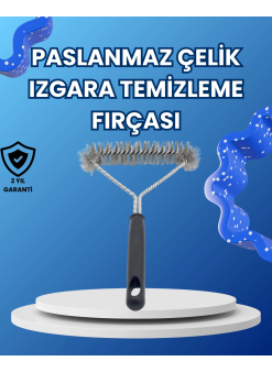 Paslanmaz Çelik Izgara Temizleme Fırçası Mangal Ve Barbekü İçin