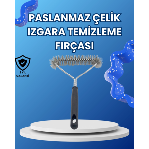 Paslanmaz Çelik Izgara Temizleme Fırçası Mangal Ve Barbekü İçin