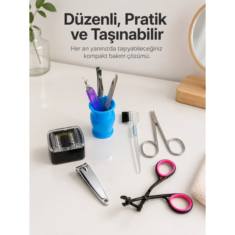 Paslanmaz Çelik Manikür Seti Tırnak Kaş Ve Kişisel Bakım Aletleri Paslanmaz Çelik Manikür Seti Tırnak Kaş Ve Kişisel Bakım Aletleri