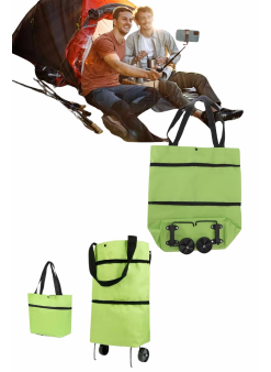 Pazar Çantası Tekerlekli Katlanır Pazar Arabası Çanta Market Alışveriş Arabası