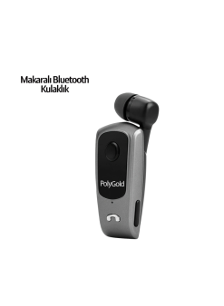 Pg920 Klipsli Bluetooth Kulaklık