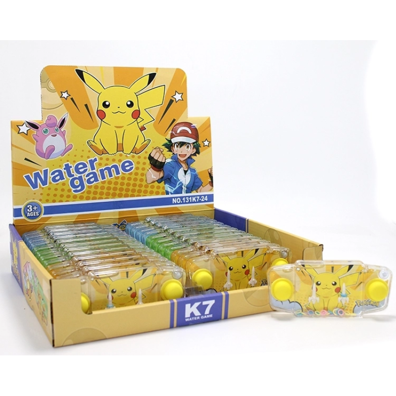 Pikachu Baskılı Sulu Oyun - Şeffaf Gövdeli Dikdörtgen El Konsolu Su Oyunu Alk3990 Pikachu Baskılı Sulu Oyun - Şeffaf Gövdeli Dikdörtgen El Konsolu Su Oyunu Alk3990