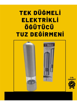 Pil İle Çalışan Elektrikli Baharat Öğütme Cihazı Ergonomik Şeffaf Gövde