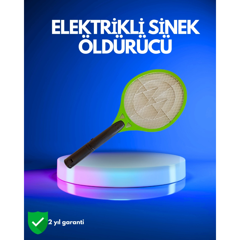 Pil İle Çalışan Elektrikli Sivrisinek Raketi | Kimyasal İçermeyen Hijyenik Çözüm Pil İle Çalışan Elektrikli Sivrisinek Raketi | Kimyasal İçermeyen Hijyenik Çözüm