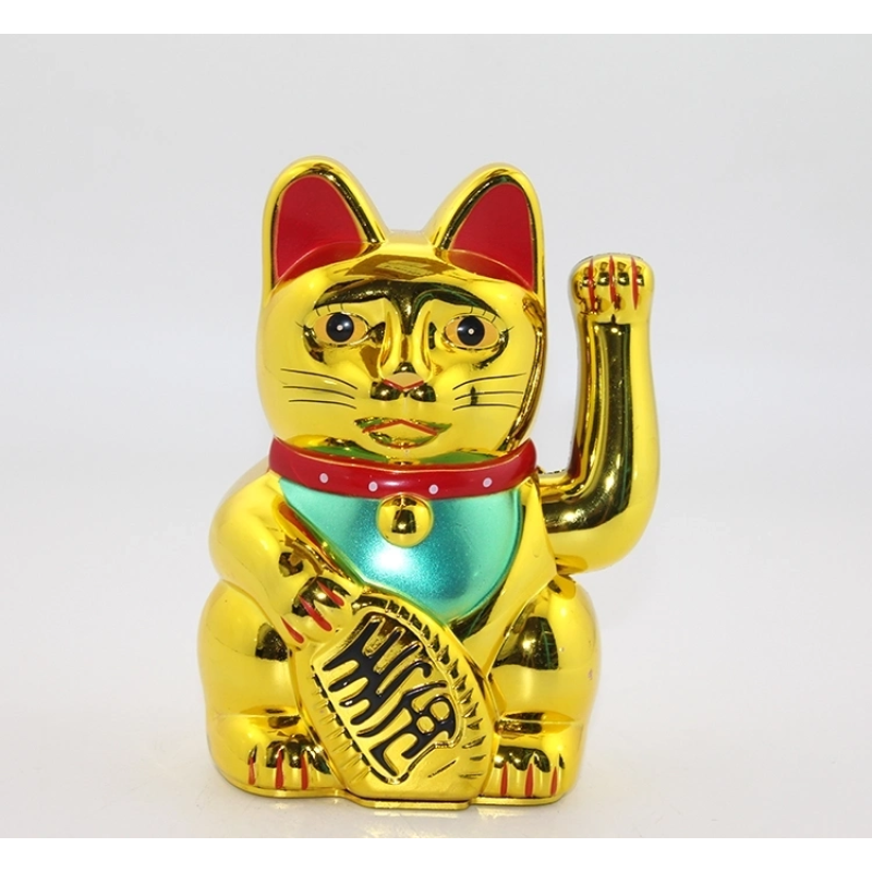 Pilli Sallanan Şans Kedisi - Maneki Neko Alk2933 Pilli Sallanan Şans Kedisi - Maneki Neko Alk2933