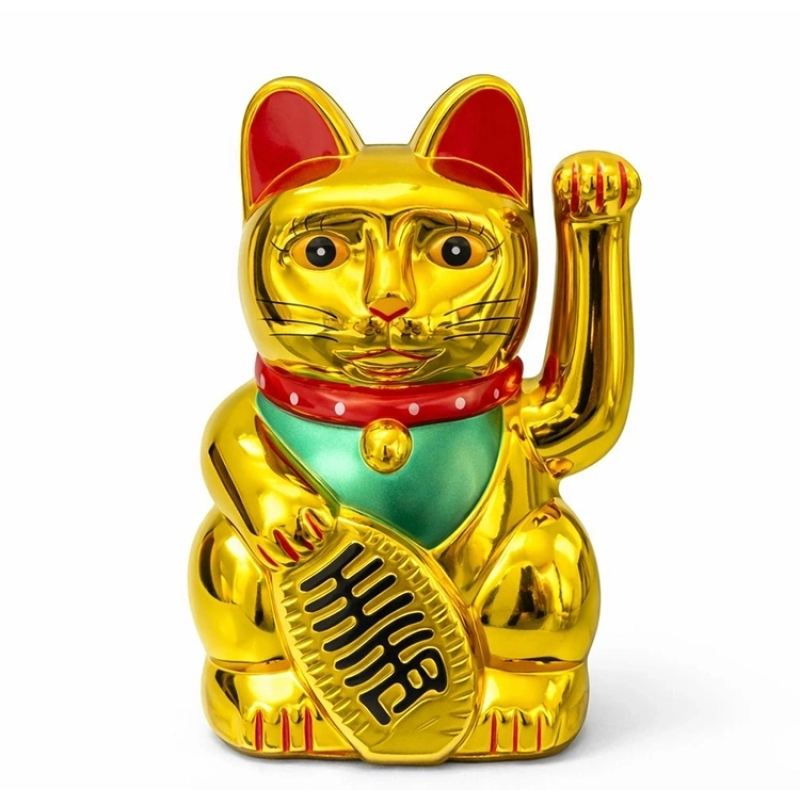 Pilli Sallanan Şans Kedisi - Maneki Neko Alk4525 Pilli Sallanan Şans Kedisi - Maneki Neko Alk4525