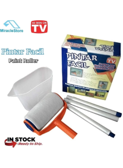 Pintar Facil Pratik Damlatmayan Boya Rulosu Ve Fırçası