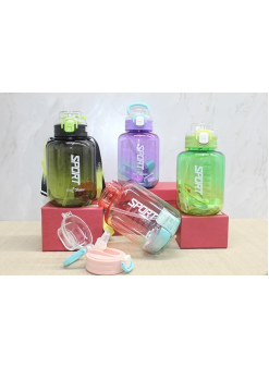 Pipetli Su Matarası 1100 Ml Bpa İçermez Alk3149