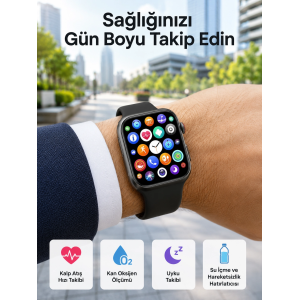 Plastik Kordonlu Kalp Atışı Uyku Takibi Ve Çağrı Cevaplayabilen Akıllı Saat